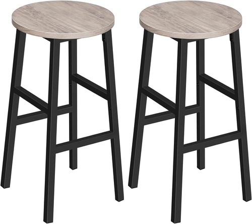 Bar stools set round - set,