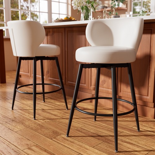 Bar stools set 4 swivel - stools, of