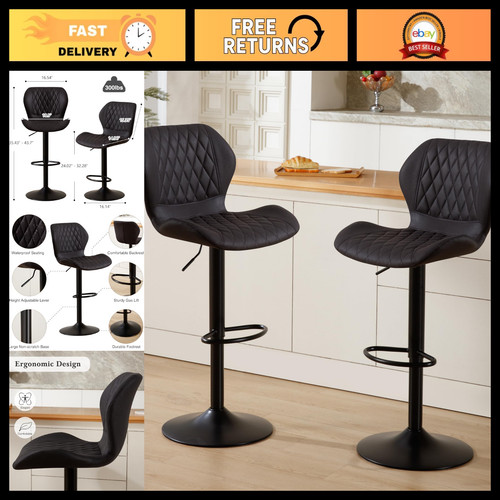 Modern swivel bar stools - modern,